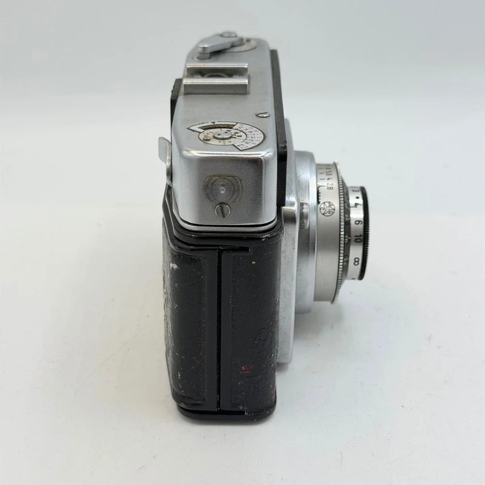 Vintage Ilford Sportsman 35mm Film Camera Steinheil Munchen Cassar 45mm 2.8 Lens